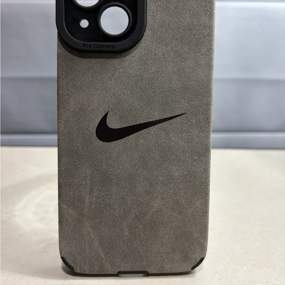 Nike Gray Phone Case (Fits a 15)